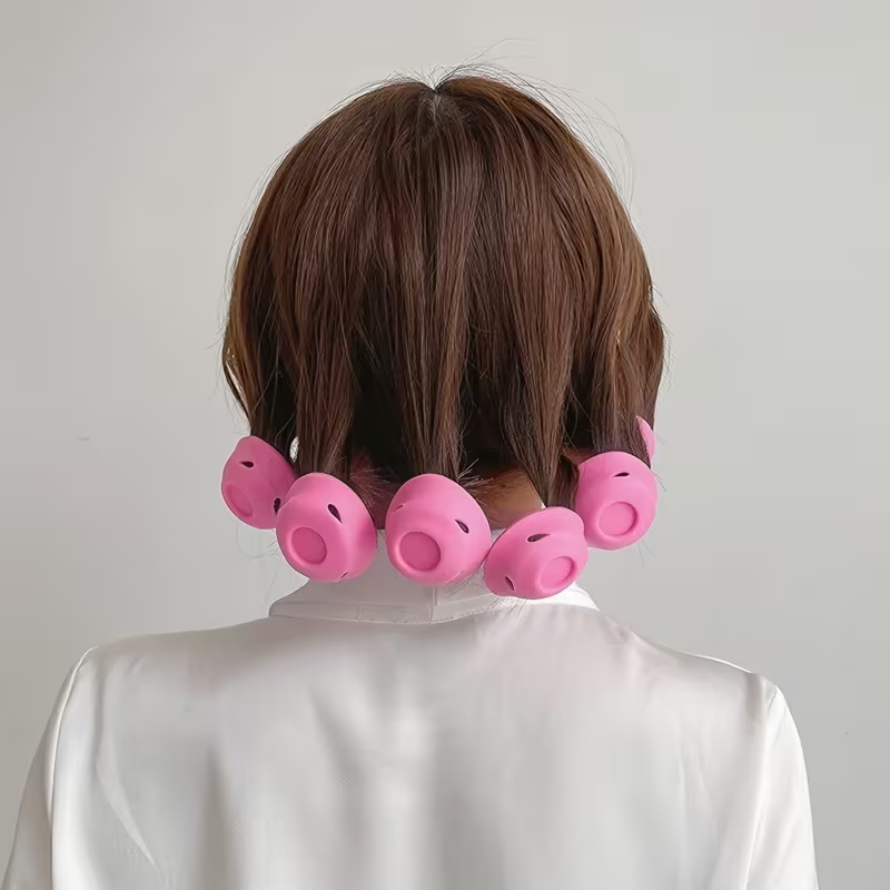 Heat-Free Mushroom-Shaped Curling Tools,30 pcs